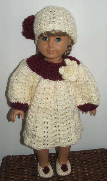 Treasured Heirlooms Crochet Vintage Pattern Shop, 18 Inch Doll
