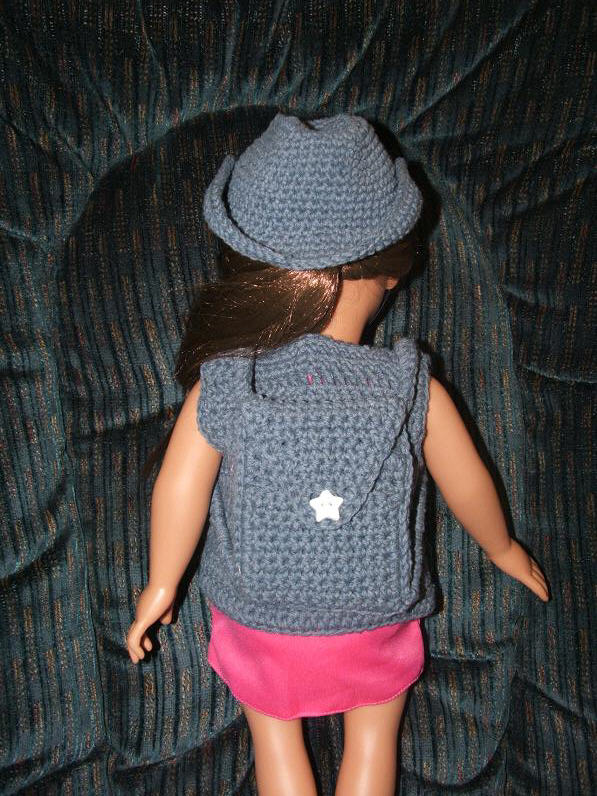 Suzanne crochet pattern for American Girl